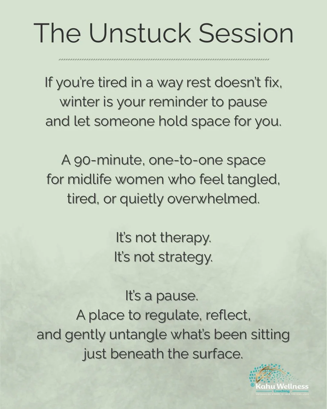 If you&rsquo;ve been here a while, you&rsquo;ll know I talk often about slowing down, emotional clarity, and making sense of midlife, especially when life looks fine on the outside, but feels heavier underneath.

Many of the women I work with aren&rs