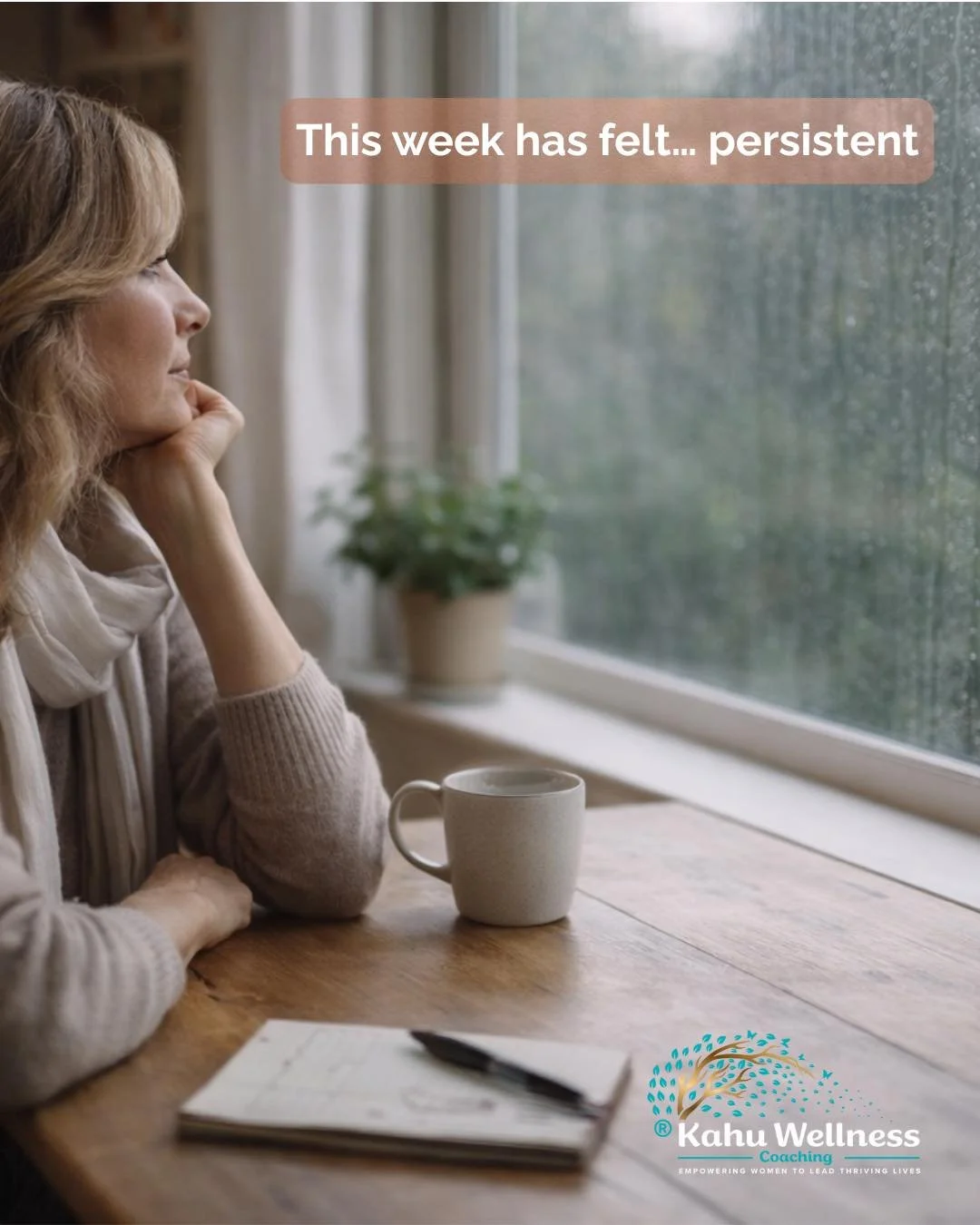 This week has felt&hellip; persistent.

Not dramatic.
Just ongoing.

The kind of week where the rain keeps falling, plans keep shifting, and there&rsquo;s no obvious break in the weather &ndash; inside or out.

What&rsquo;s stood out is how much effo
