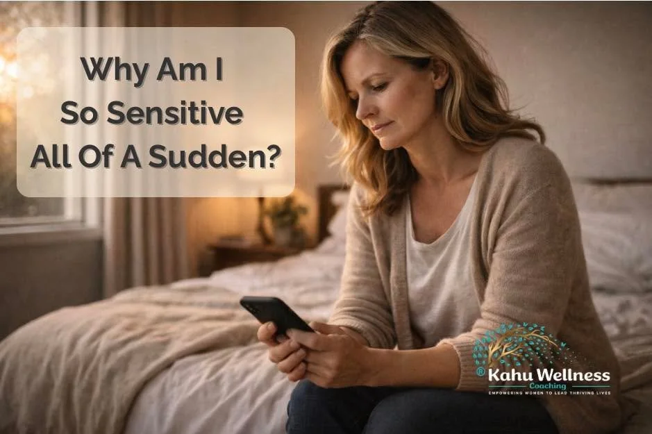 Why Am I So Sensitive All Of A Sudden?

Have you noticed this?

Something small happens and it sits with you all day.

A comment. A slow reply. A shift in tone. Being left out of something minor.

And you think:

Why did that hit me like that? I woul