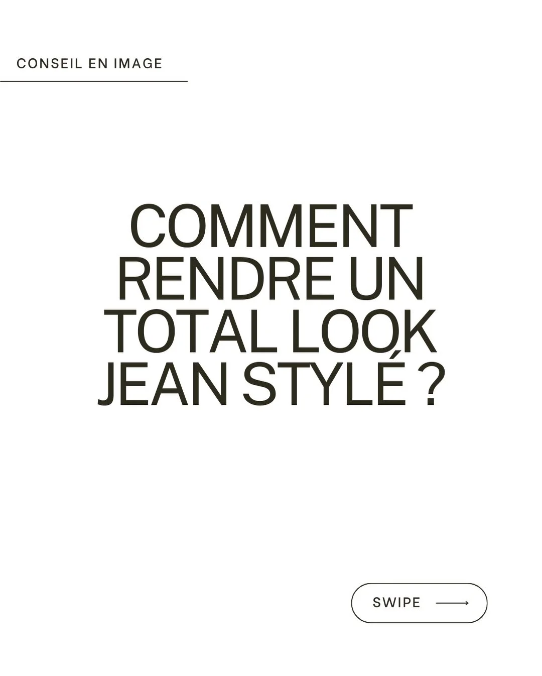 Le total look jean, tu trouves &ccedil;a trop simple ?
C&rsquo;est normal&hellip; si on le porte sans intention.

Mais quand tu ma&icirc;trises les nuances, les mati&egrave;res et les volumes, tu passes d&rsquo;un look casual &agrave; un vrai look tr