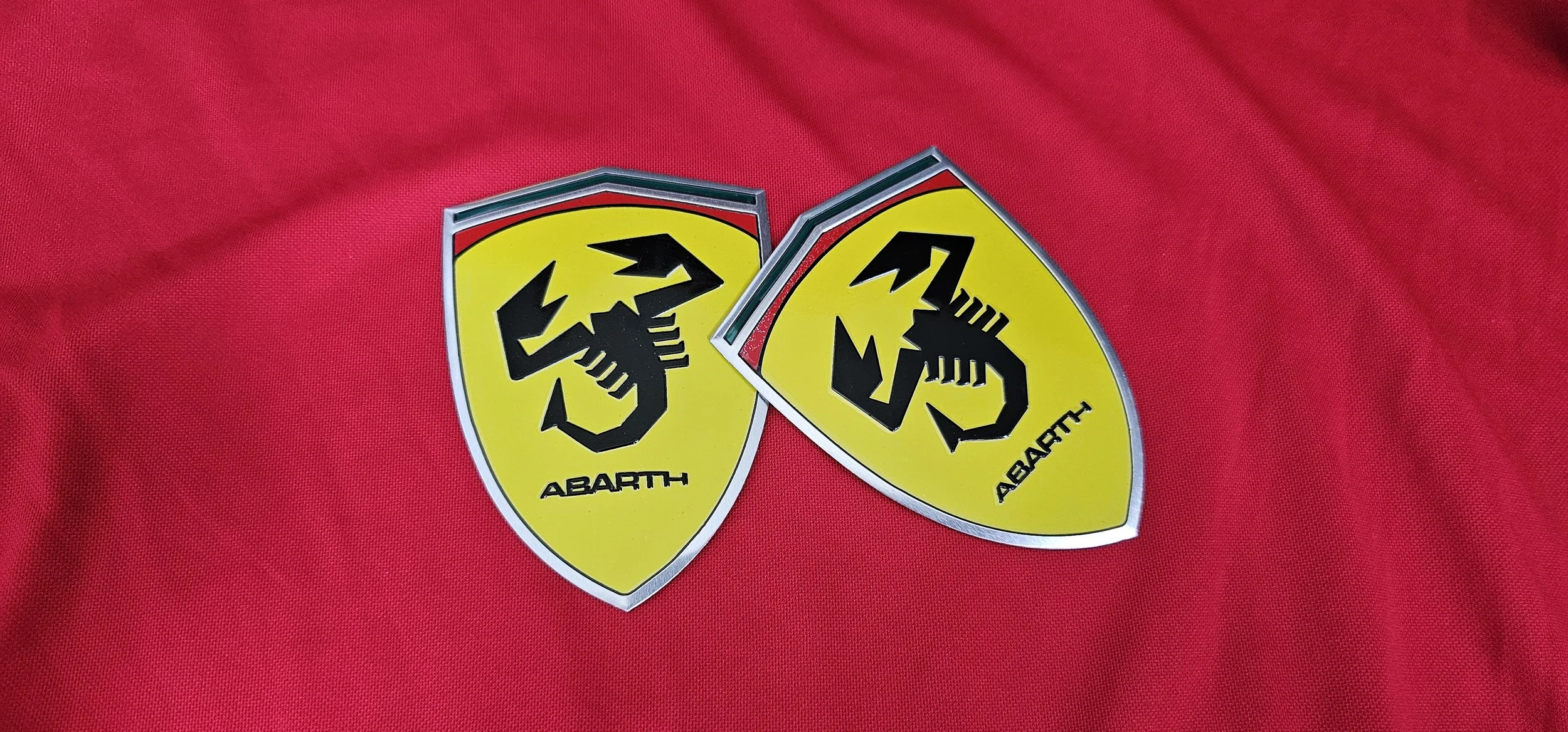 Fiat 500 Abarth Ferrari-Inspired Fender Shield