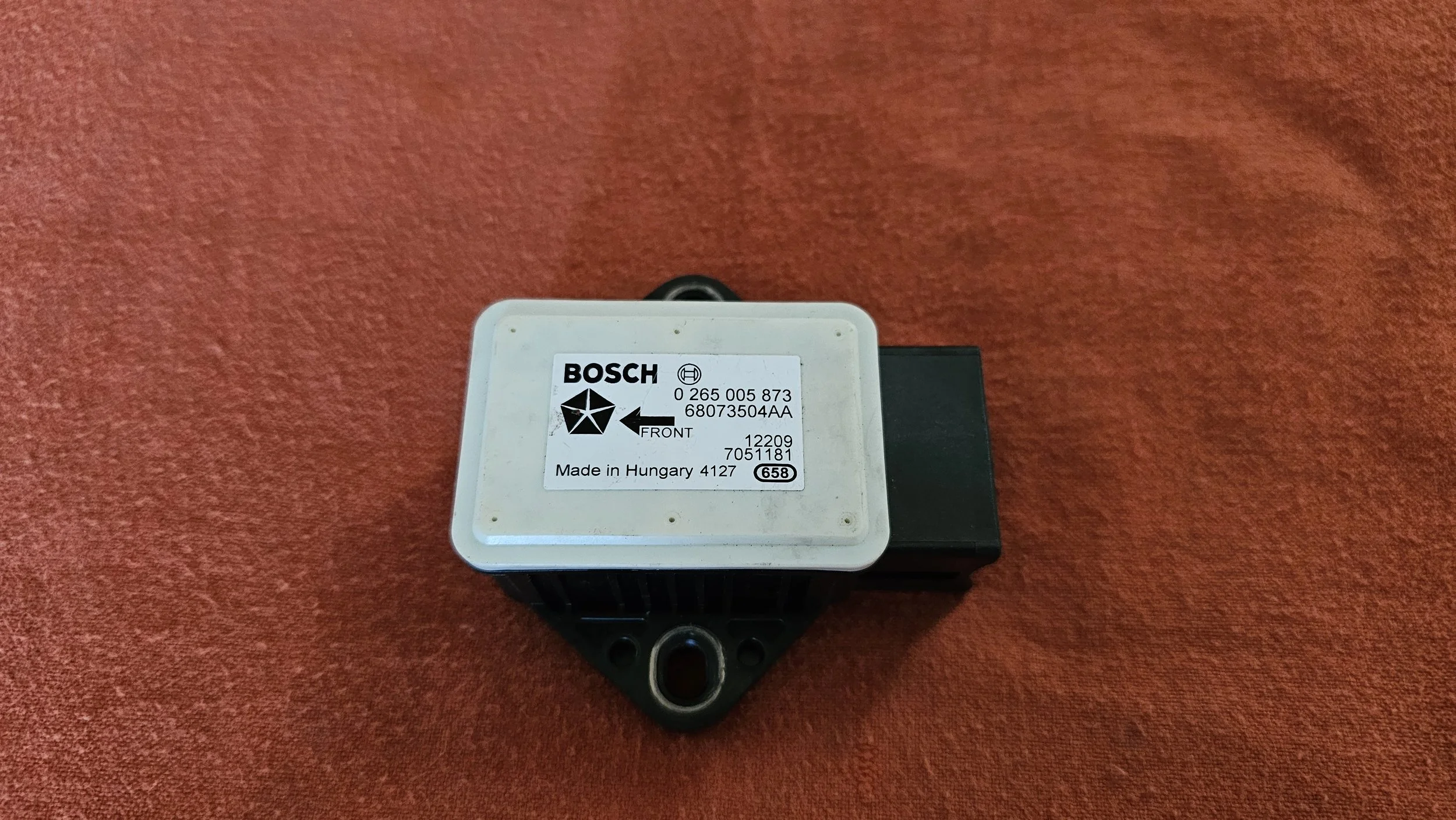 Fiat 500 Yaw Rate Sensor