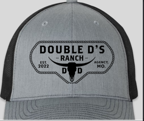 The Double D’s Hat – Light Grey