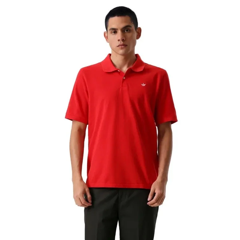 DOCKERS Polera Hombre Polo Piqué Regular Fit Rojo