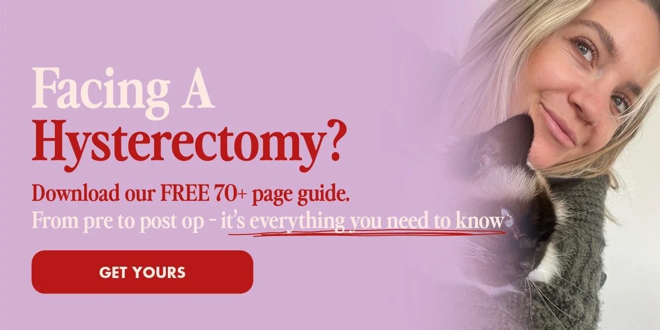 vaginal dryness after a hysterectomy