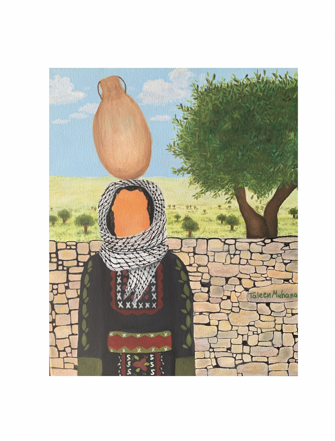 Taleen Art Print - Portrait 1