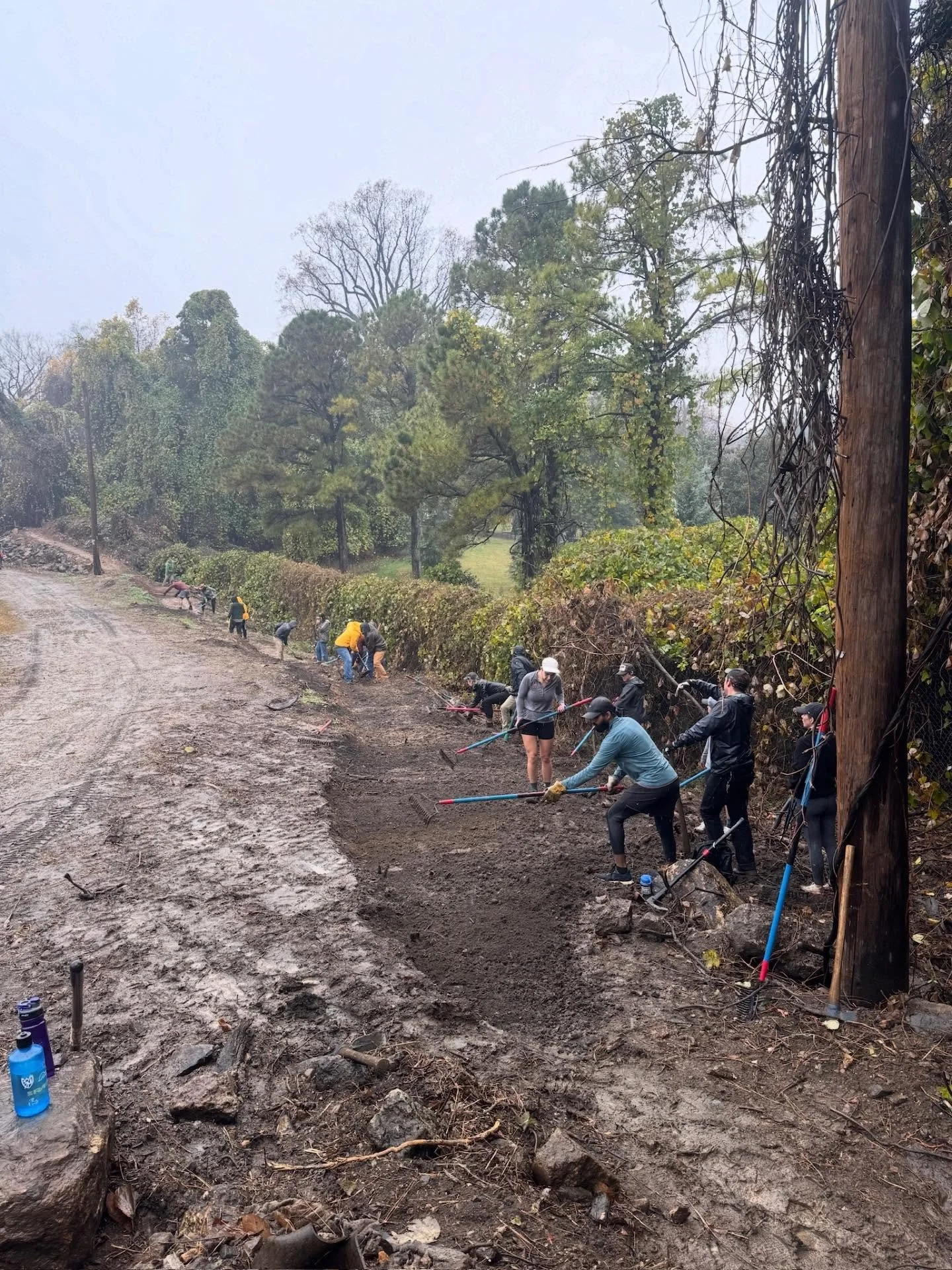 We&rsquo;re beyond thankful for the folks that show up in so many different ways to help preserve and improve our trails and public green spaces!

Our workday on Northbank last weekend in partnership with @_tim_barry_ and Novemberfest was MASSIVE - w