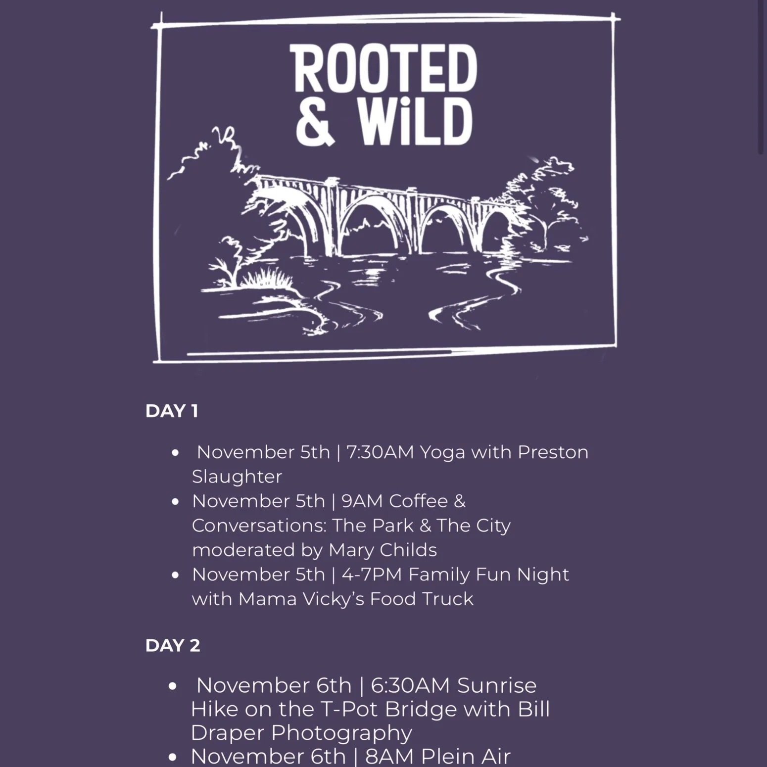 Rooted and Wild
