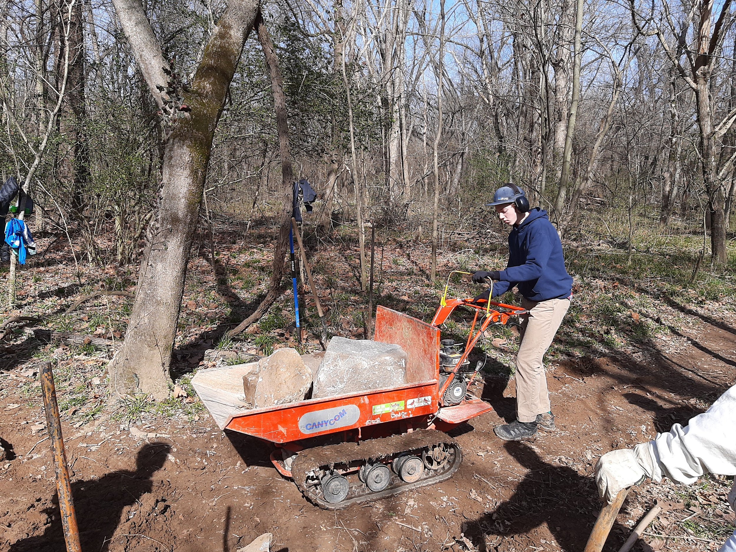 Richmond mountain bike trails and volunteers building trail community