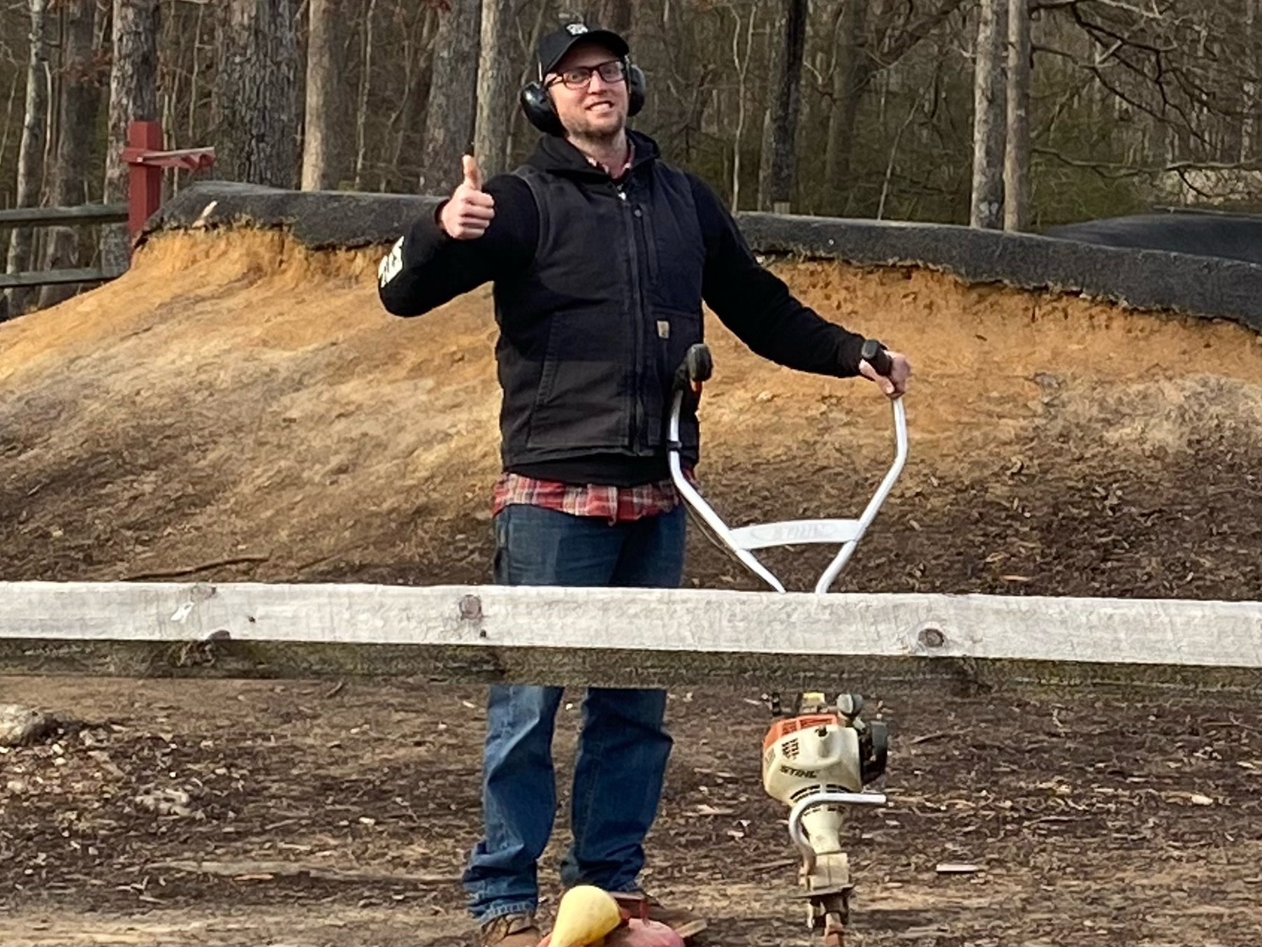 Richmond mountain bike trails and volunteers building trail community