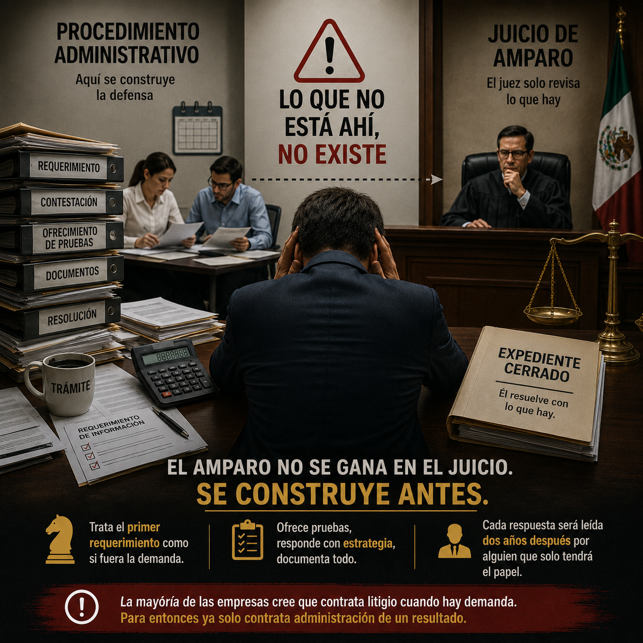 El juicio fiscal que nació perdido