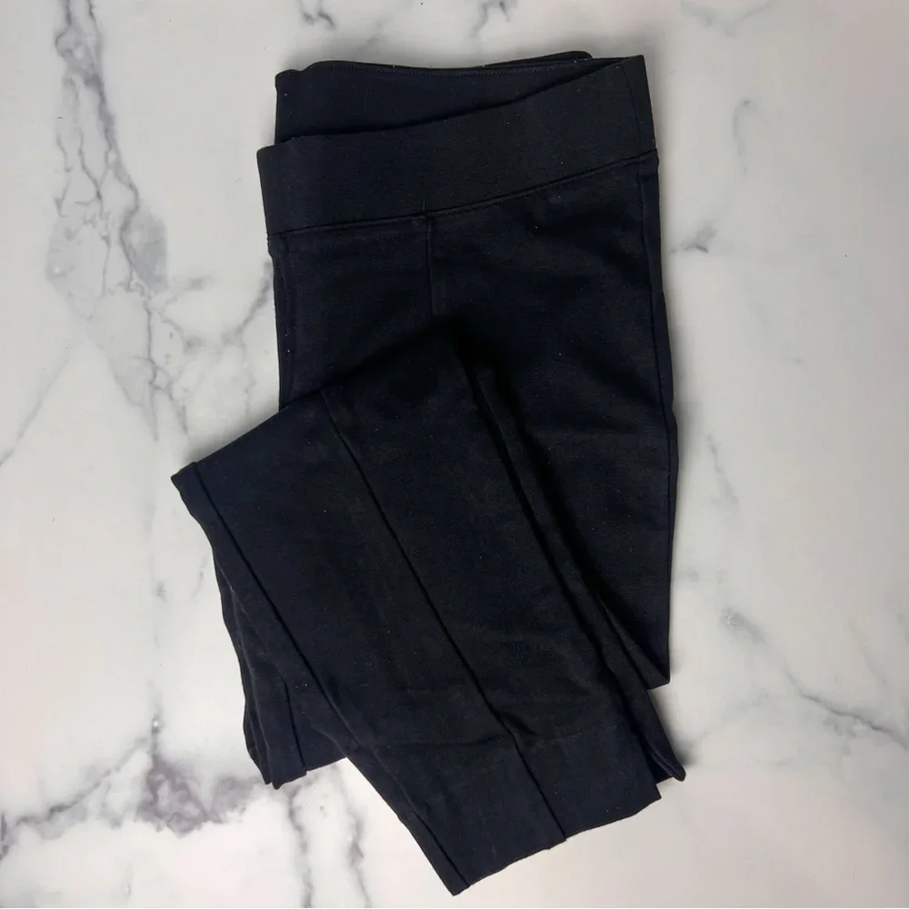 The Limited Ponte Knit Pull On Skinny Pants in Black | 12