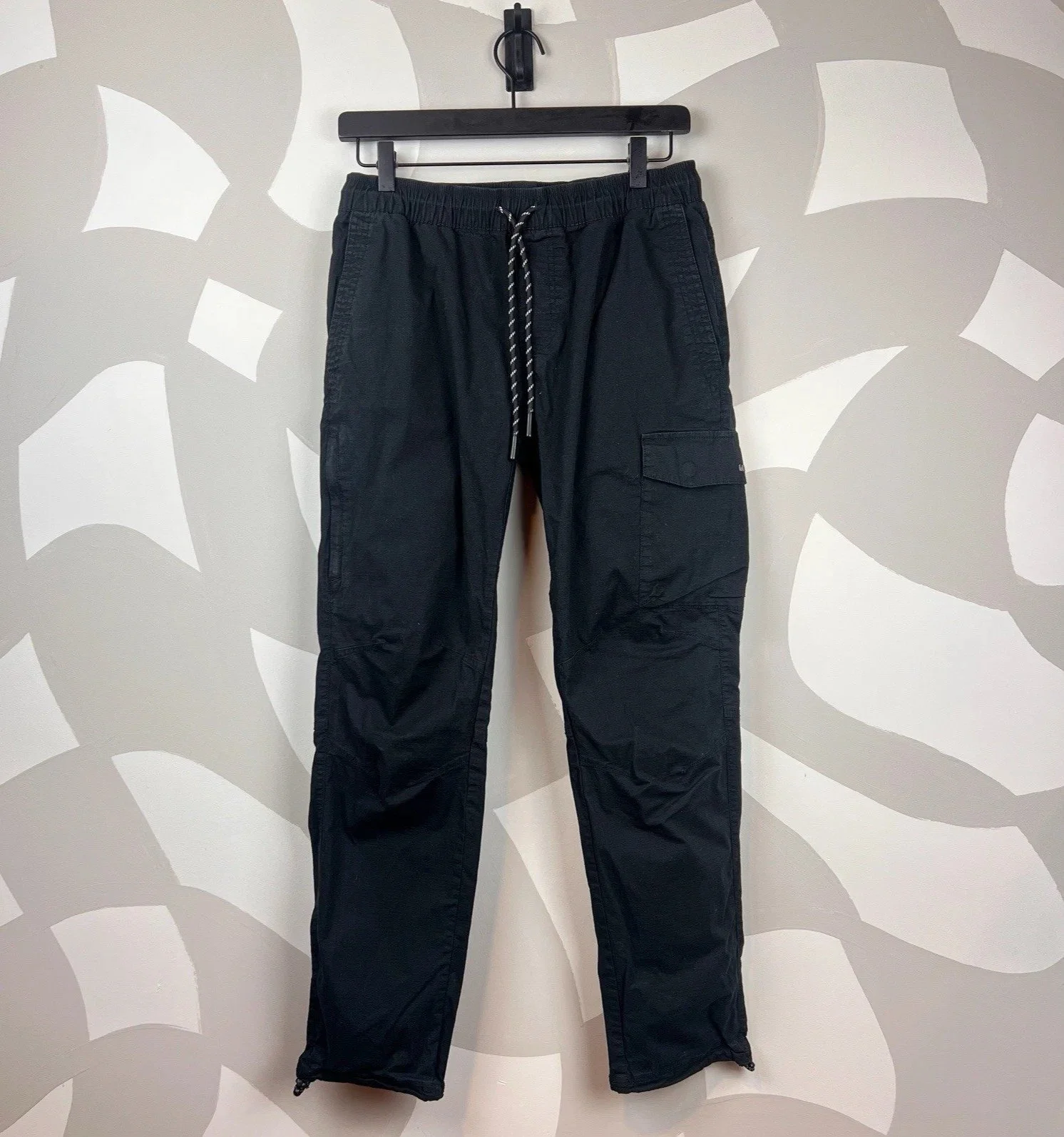 Municipal M. Cargo Ripstop Pants in Black | S