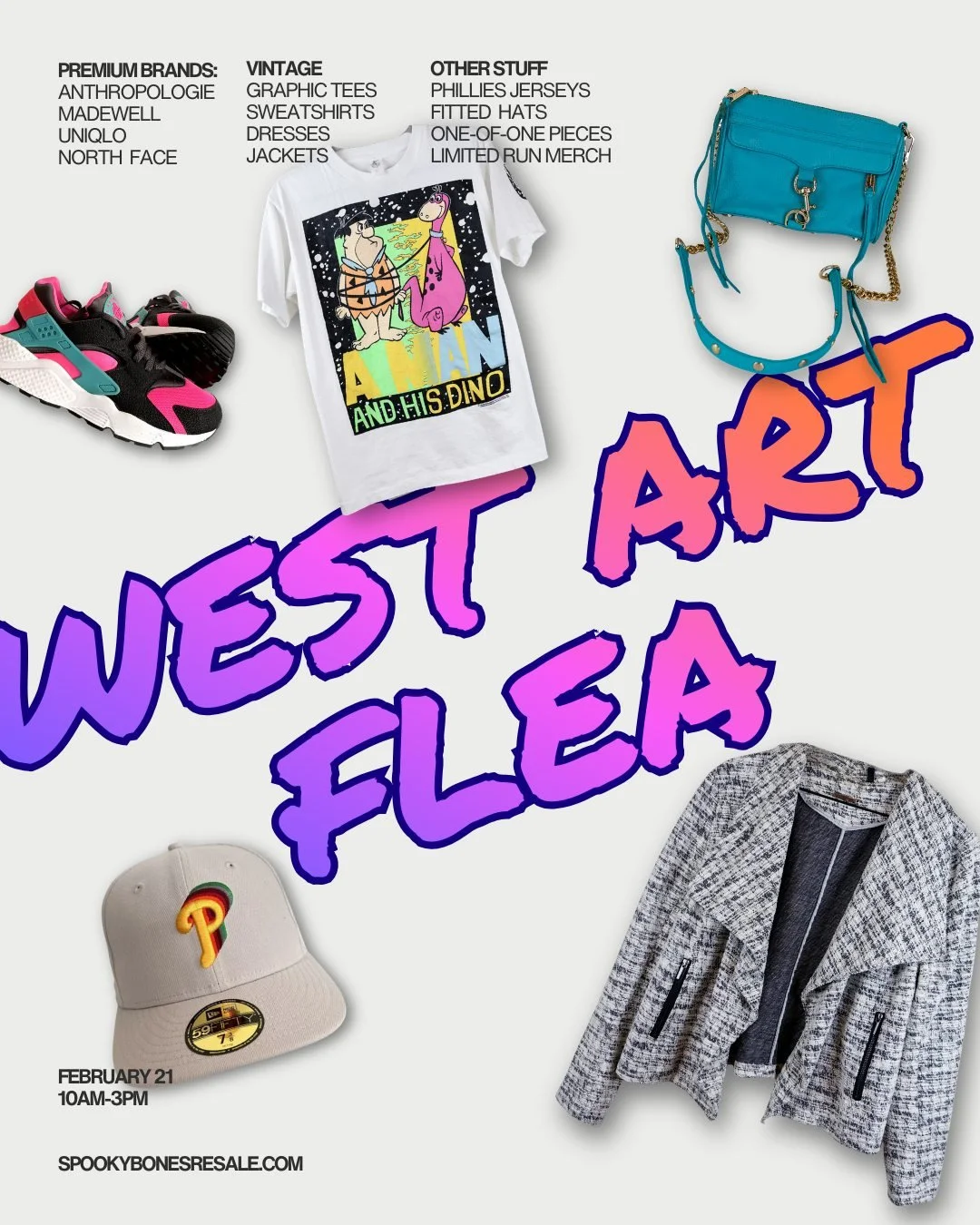 Just finished pulling and prepping everything that's coming to the West Art Flea and when I tell you the Spooky Bones booth is going to be 🔥 BELIEVE ME