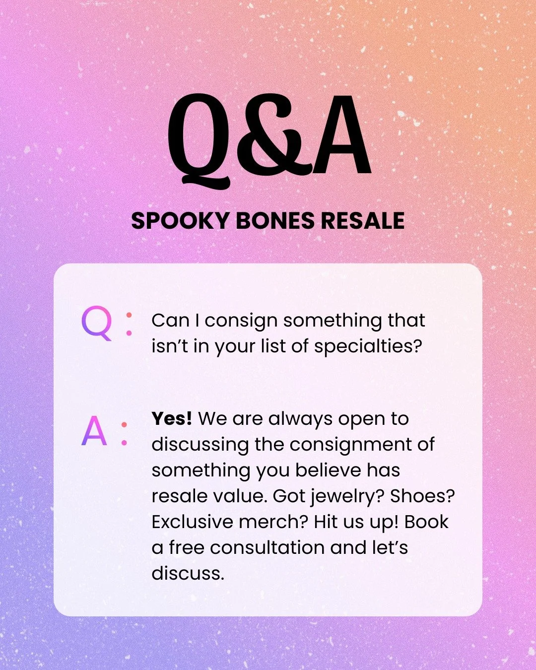 There are certain things we're experts at reselling:
- 80s/90s vintage
- premium casual men's and women's brands
- rare/vintage sports team apparel
- selvedge denim

But Spooky Bones has sold so much more! Vintage toys, designer purses, travel access
