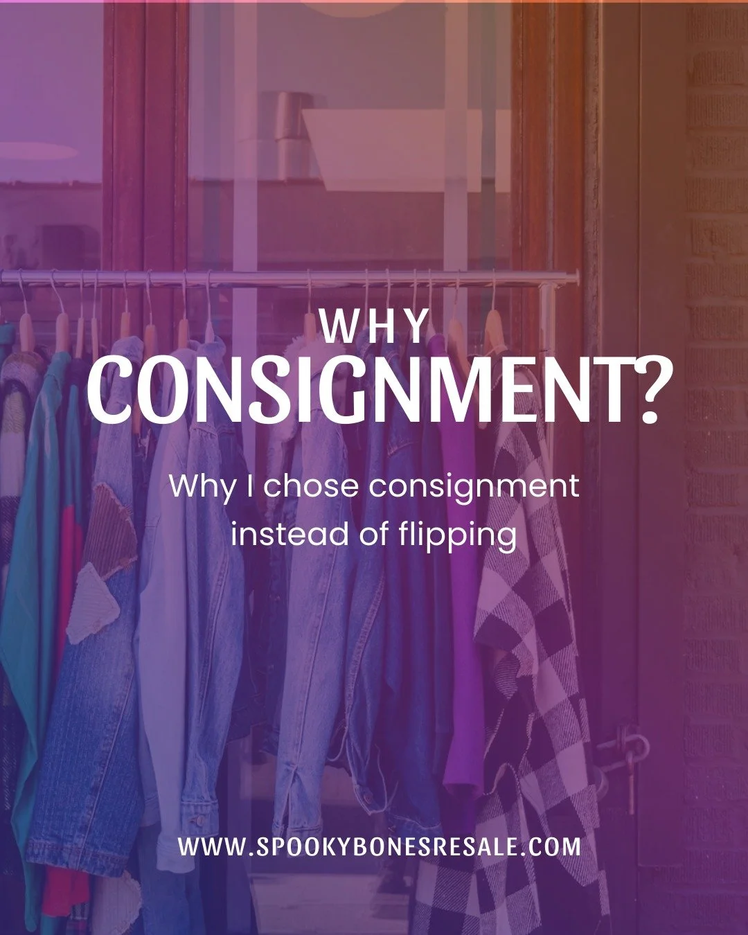 The margins are better on flipping.

Like...WAY better. So why don't I just do that? It still supports the recommerce industry, gives me a chance to handle and learn about really cool pieces, and there are no clients to worry about.

I don't personal