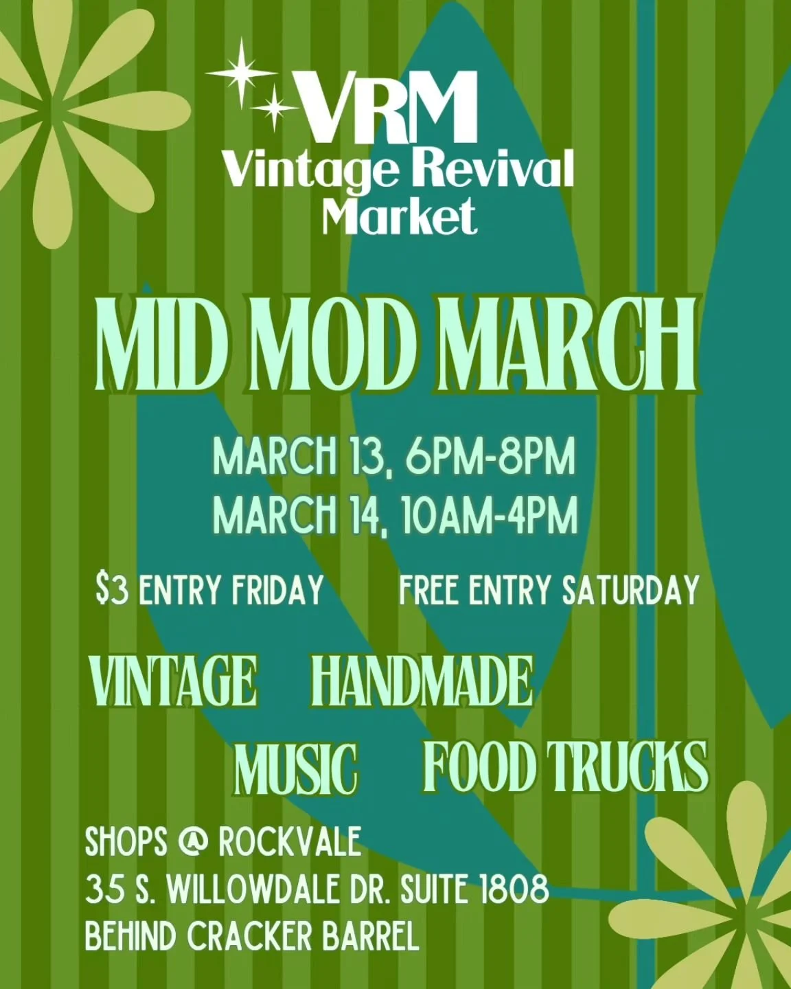 Vintage Revival Market Mid Mod March
