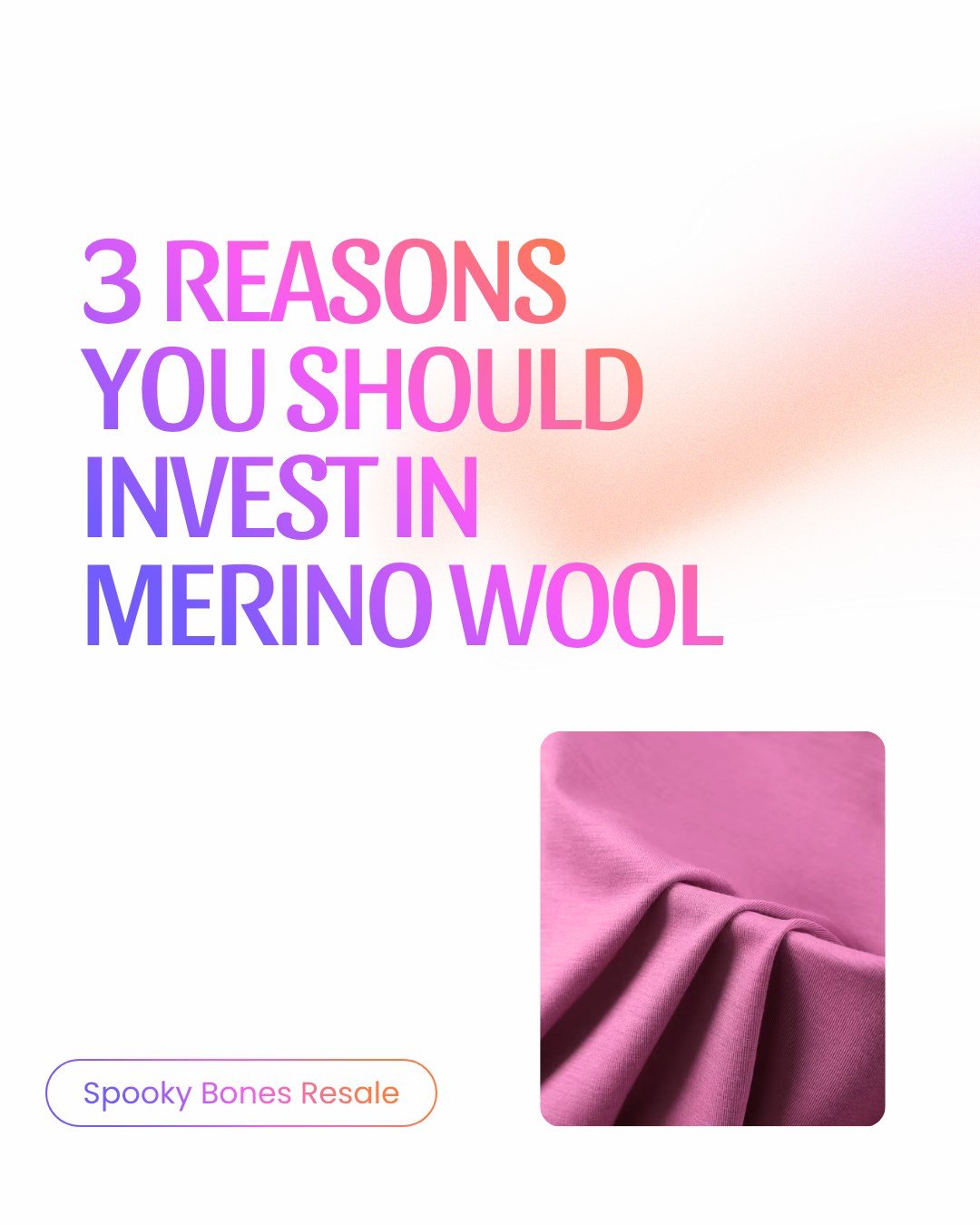 Wool? In the summer? Yes, if it's Merino!