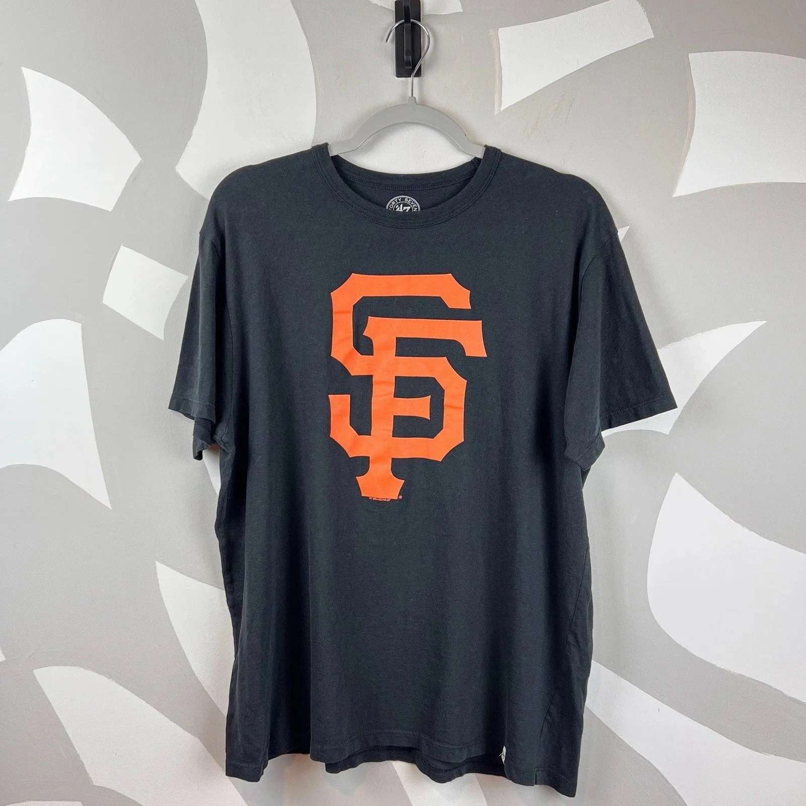 47 Brand Dark Gray San Francisco Giants T-Shirt | L