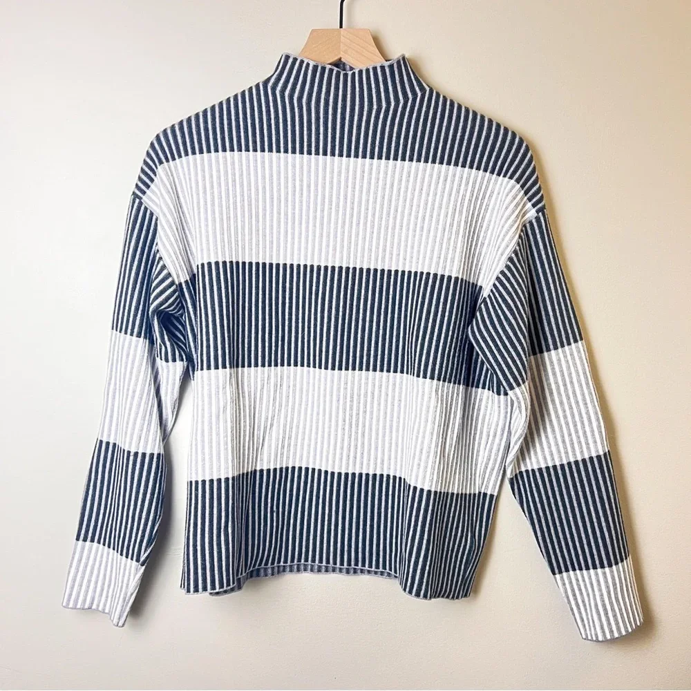 Adrienne Vittadini Striped Sweater