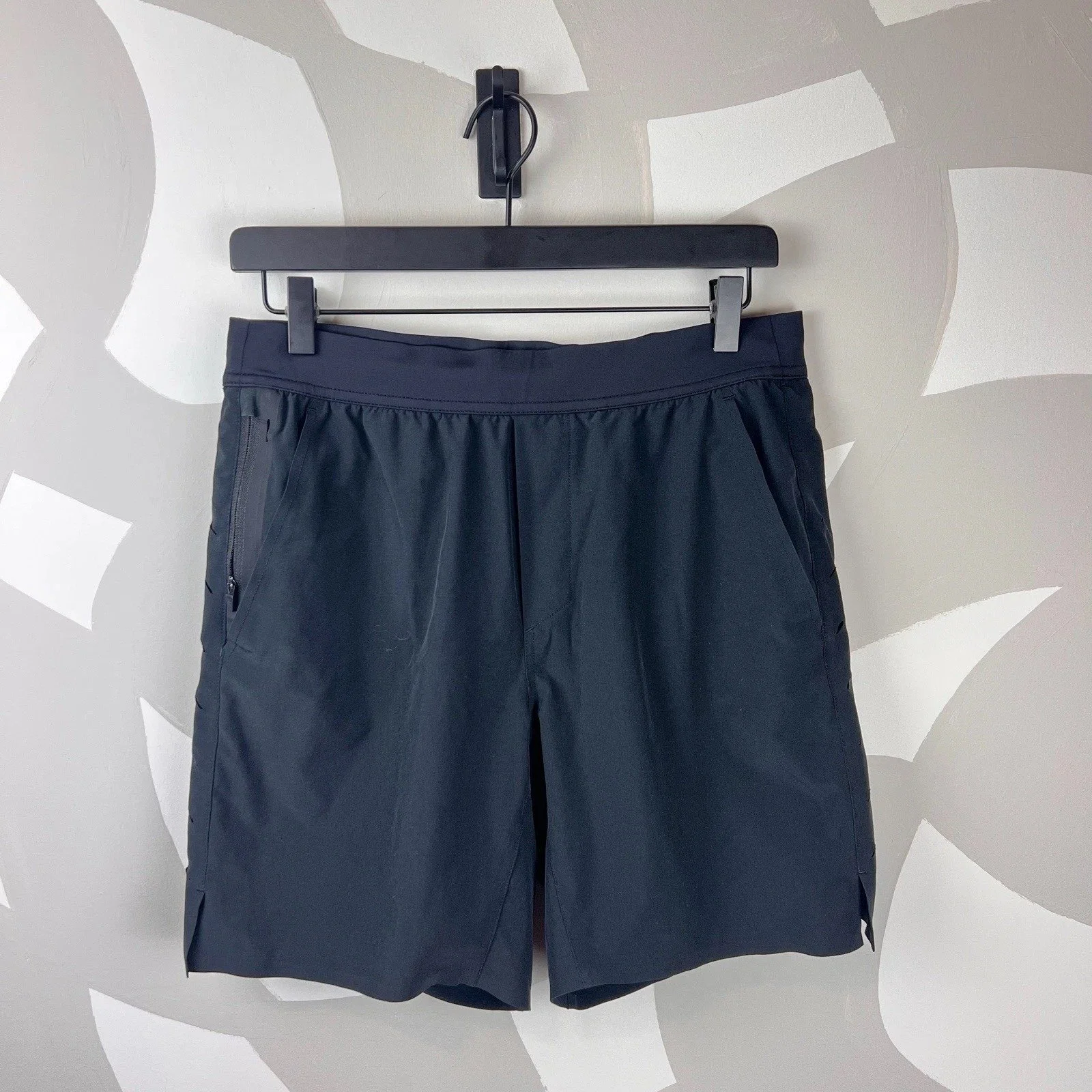 Ten Thousand Interval Lined Running Shorts Black | M