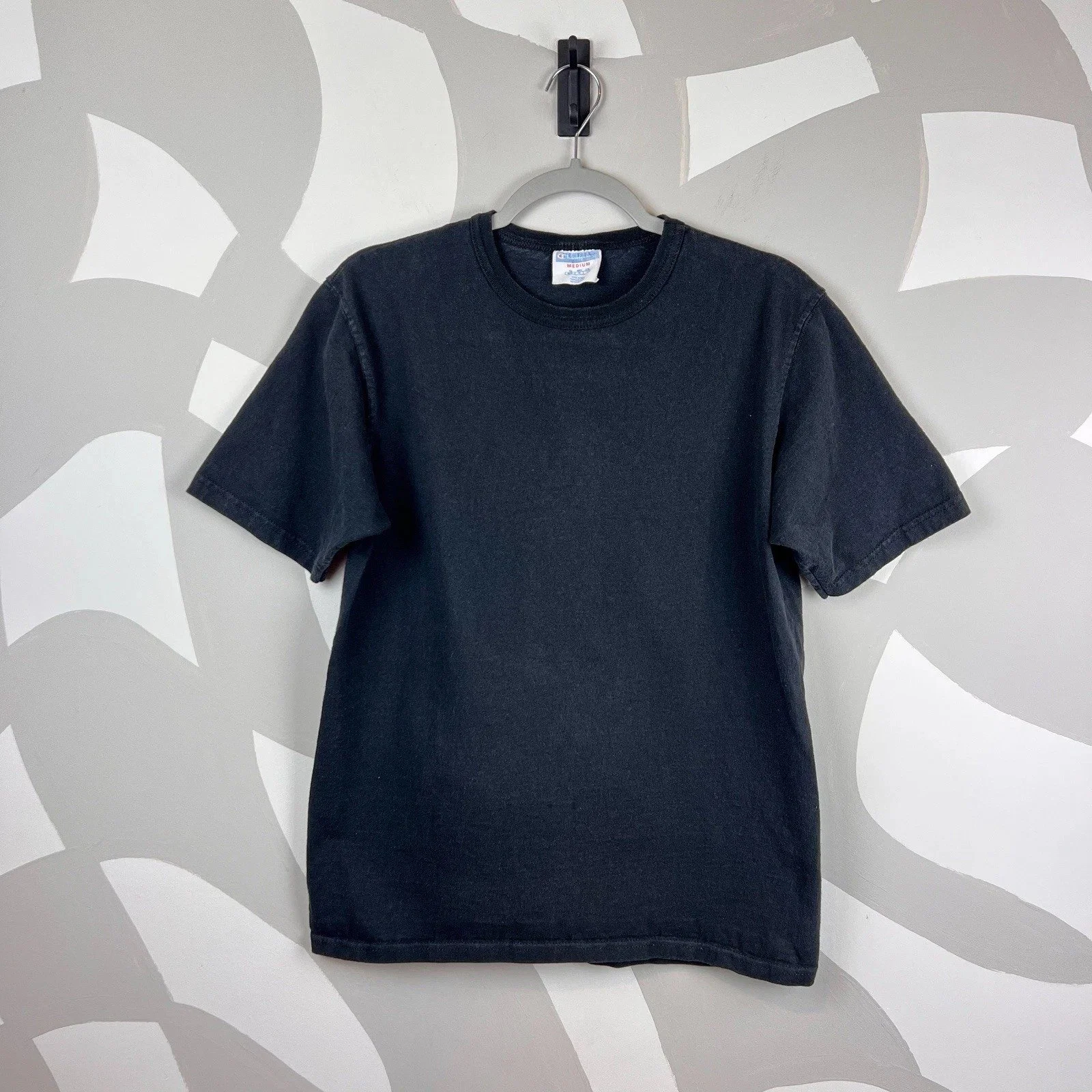 Black Champion Blank T-Shirt | M