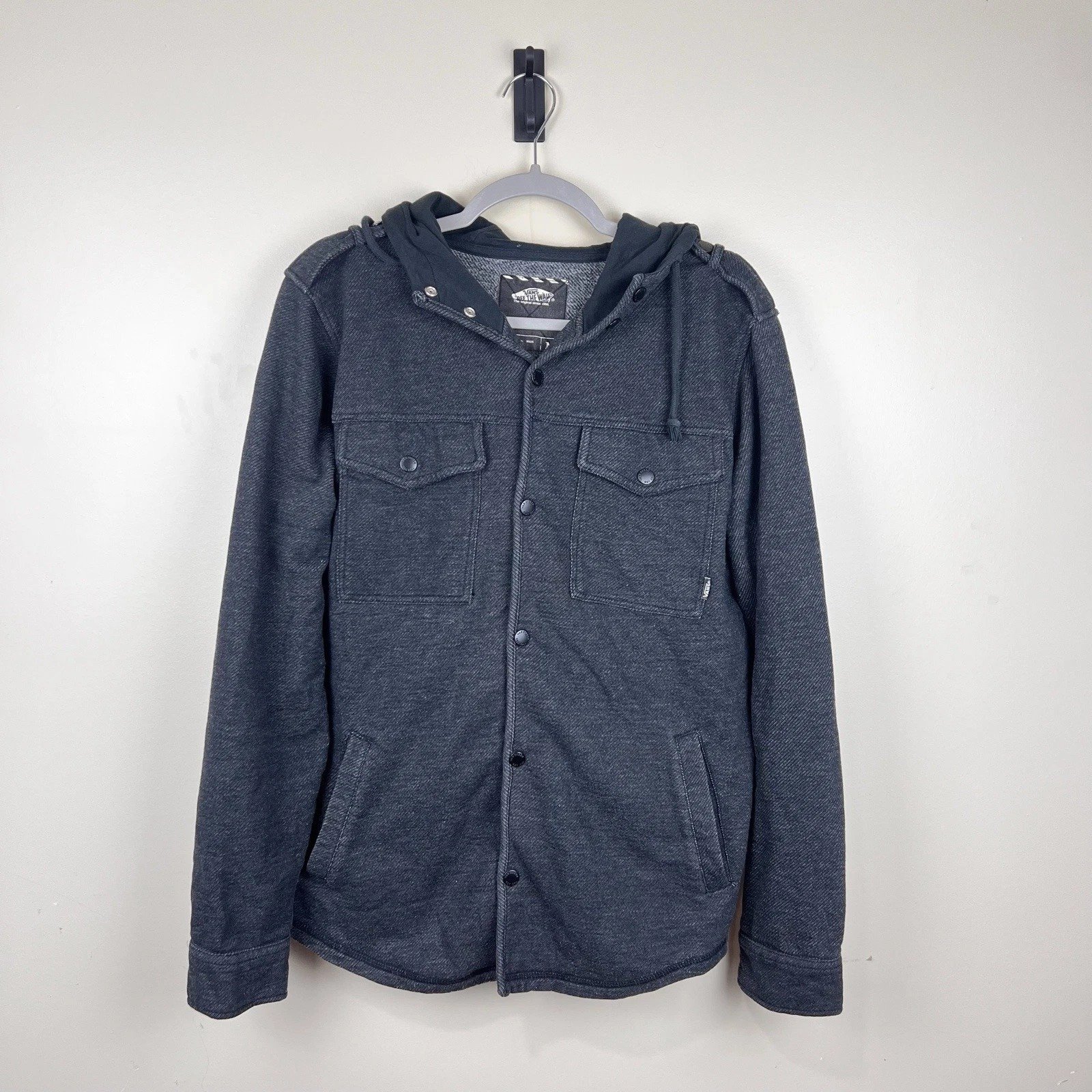 Vans Button Closure Sweatshirt/Jacket | M