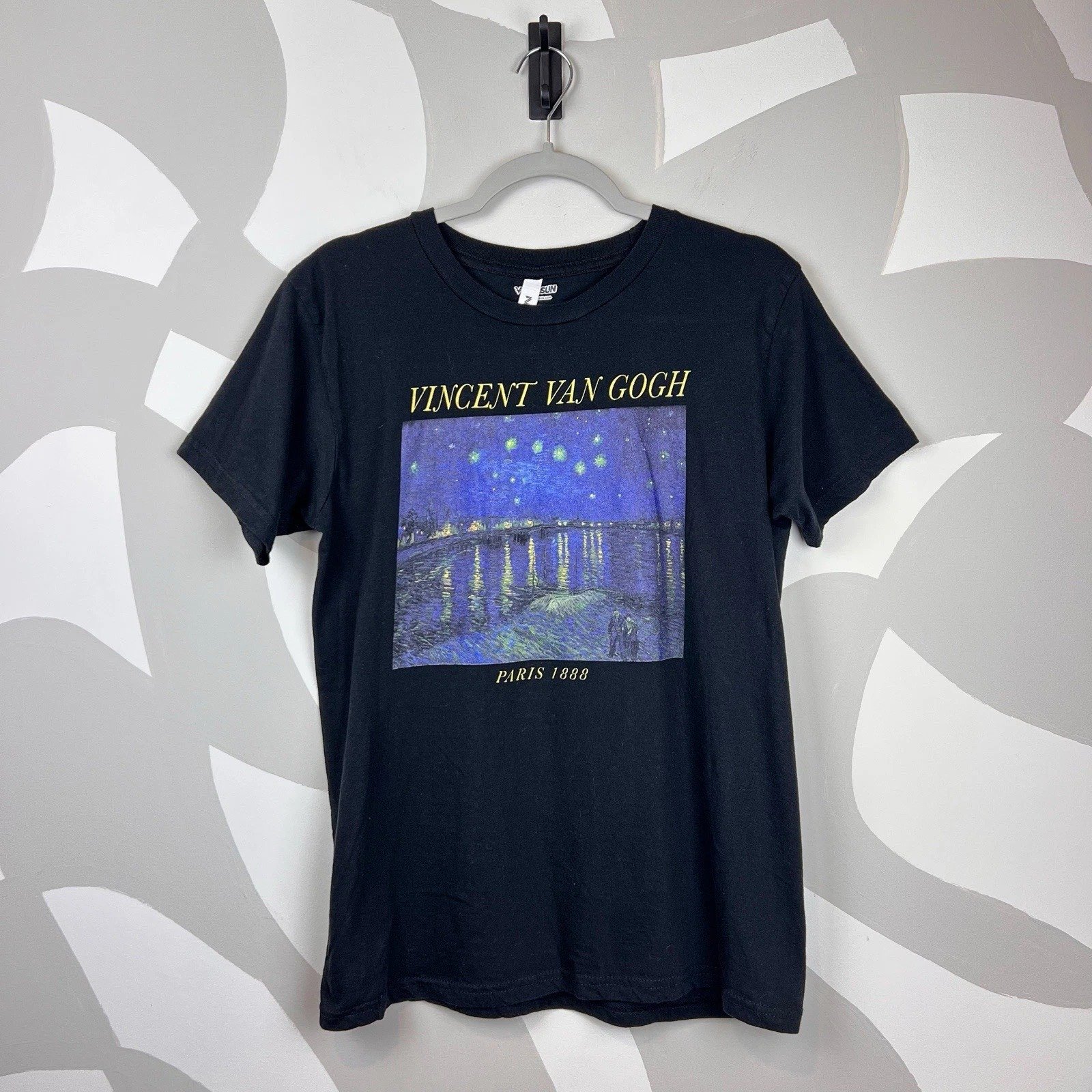 Van Gogh Paris 1888 Starry Night Over The Rhone T-Shirt | M