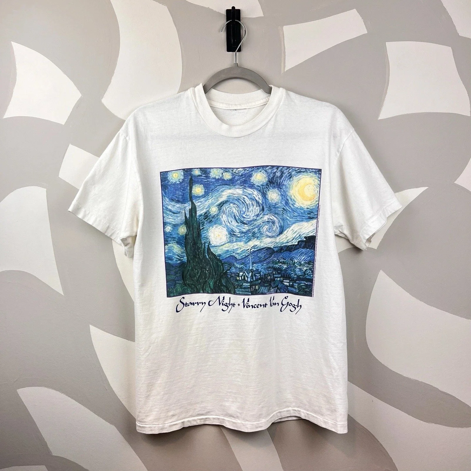 Vintage 1994 Van Gogh Starry Night T- Shirt | M
