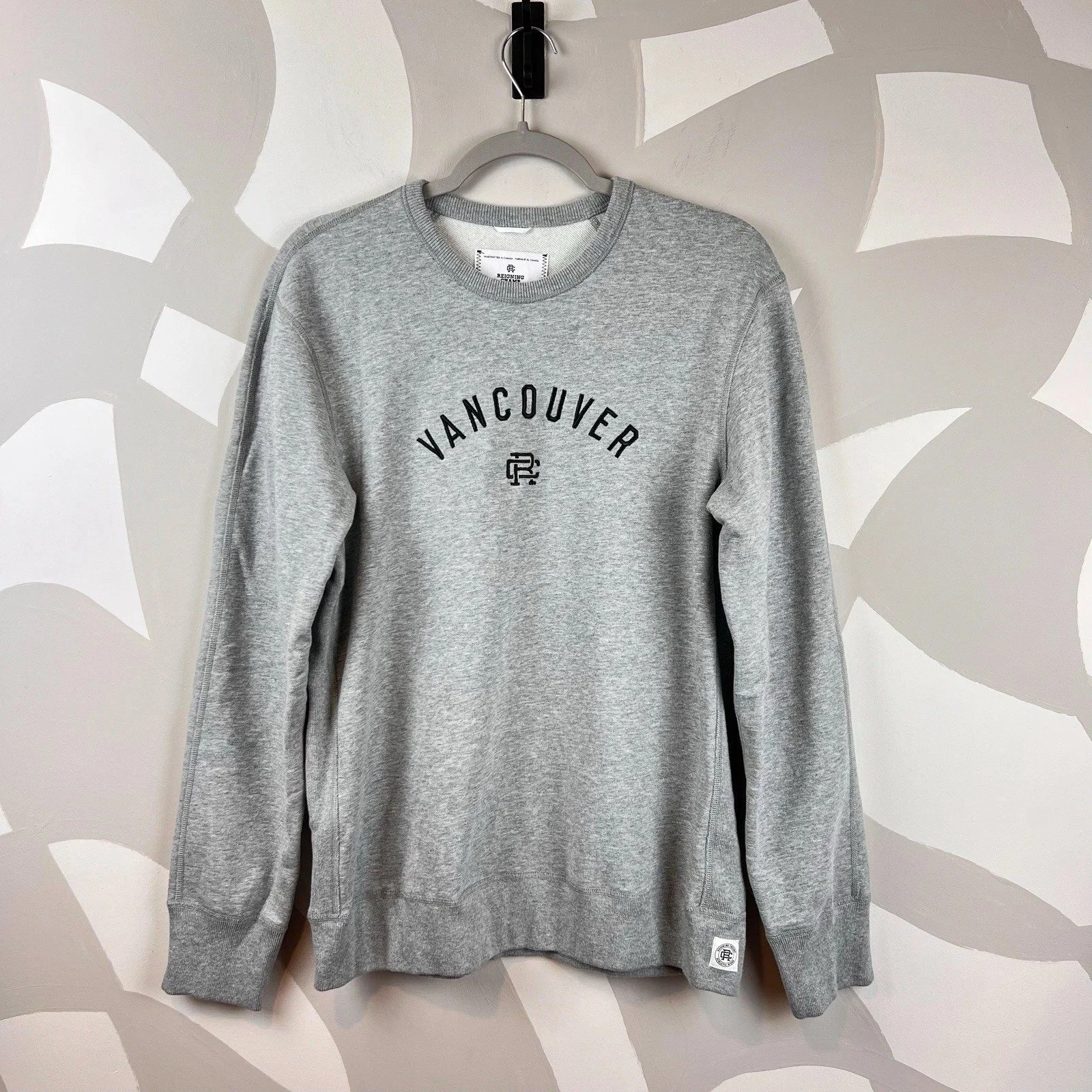 NWOT Rare Reigning Champ Vancouver Gray Sweatshirt | M