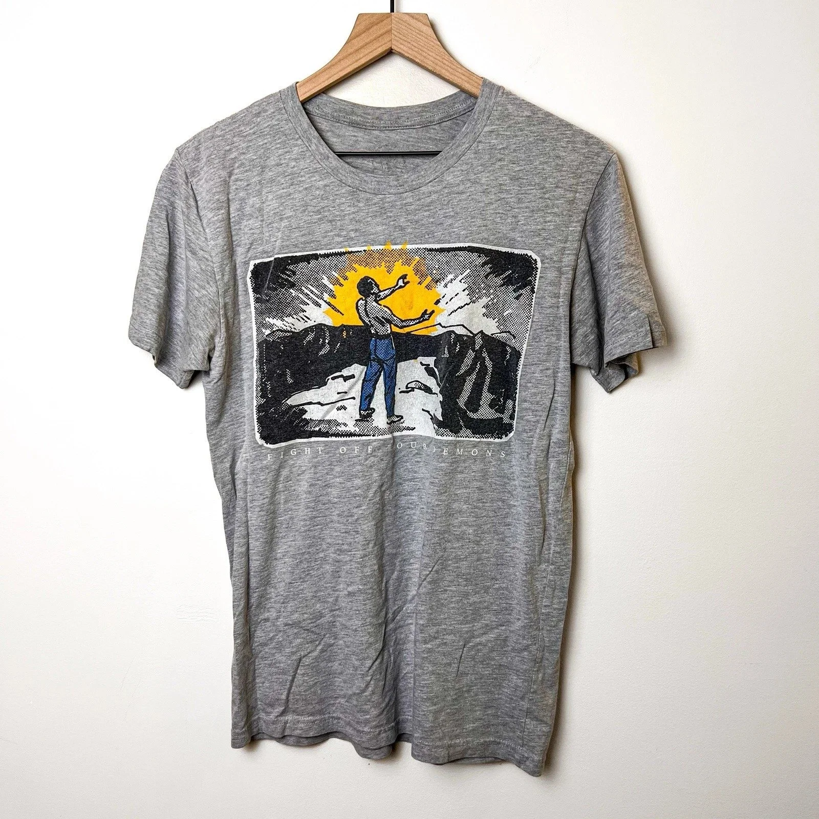 Early 2000s Brand New (band) Fight Off Your Demons Tour T-shirt | M