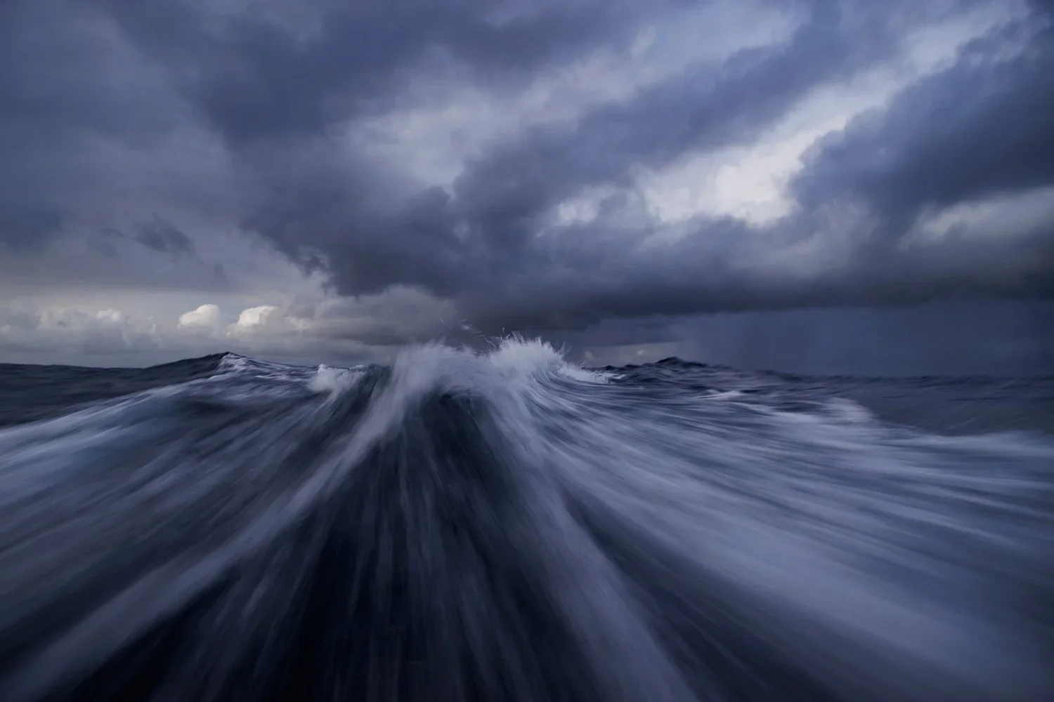 Action photography during The Ocean Race 22/23.