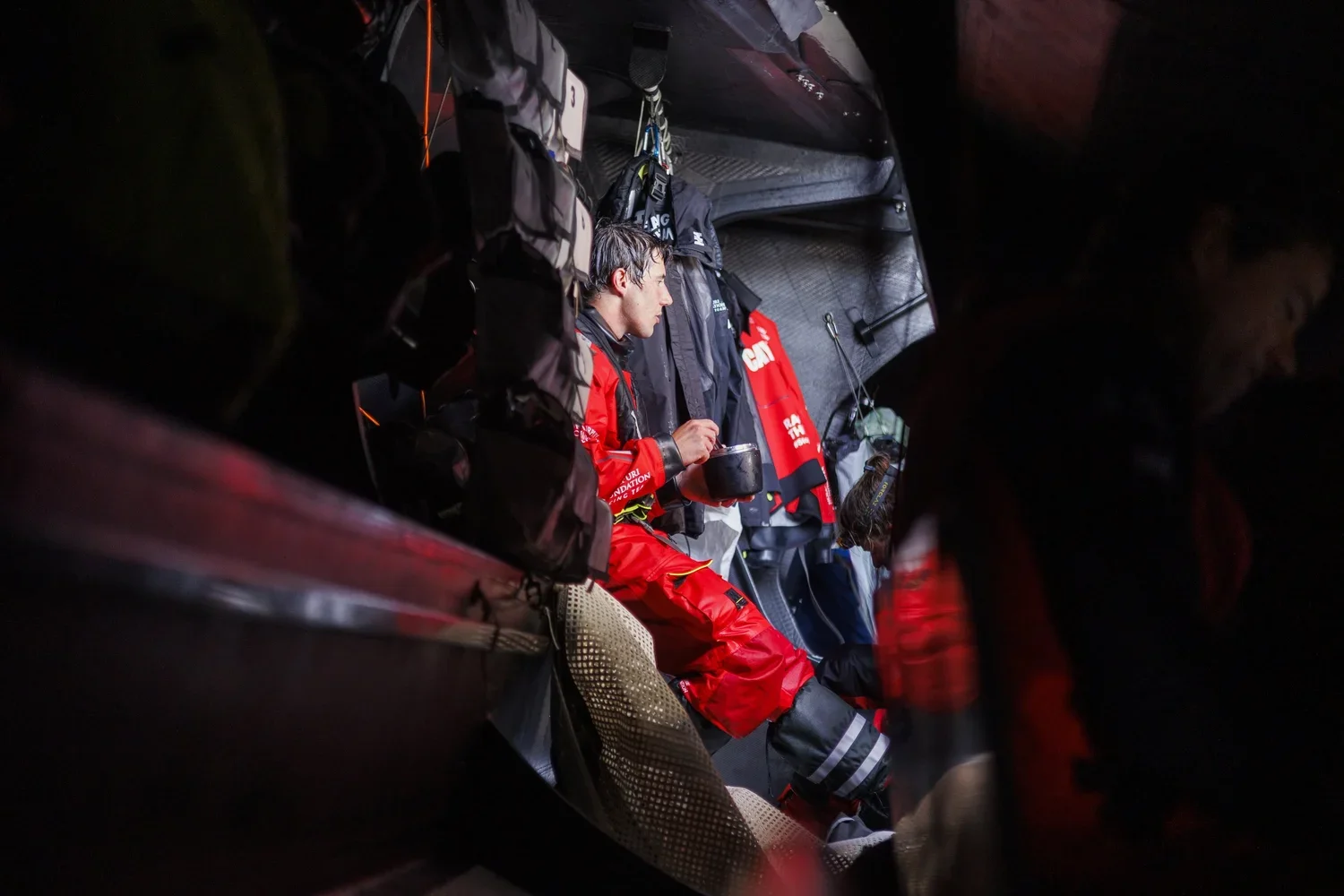 Action photography during The Ocean Race 22/23.