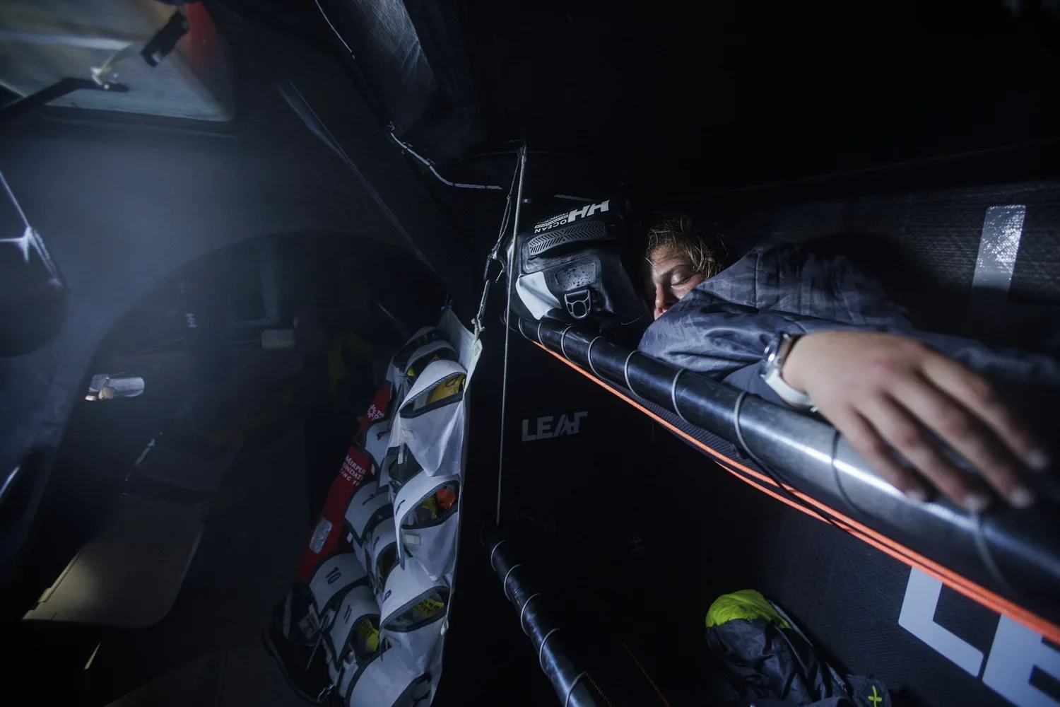 Action photography during The Ocean Race 22/23.