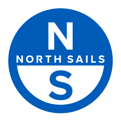 Le logo de la célèbre marque North Sails, fabricant de voile.