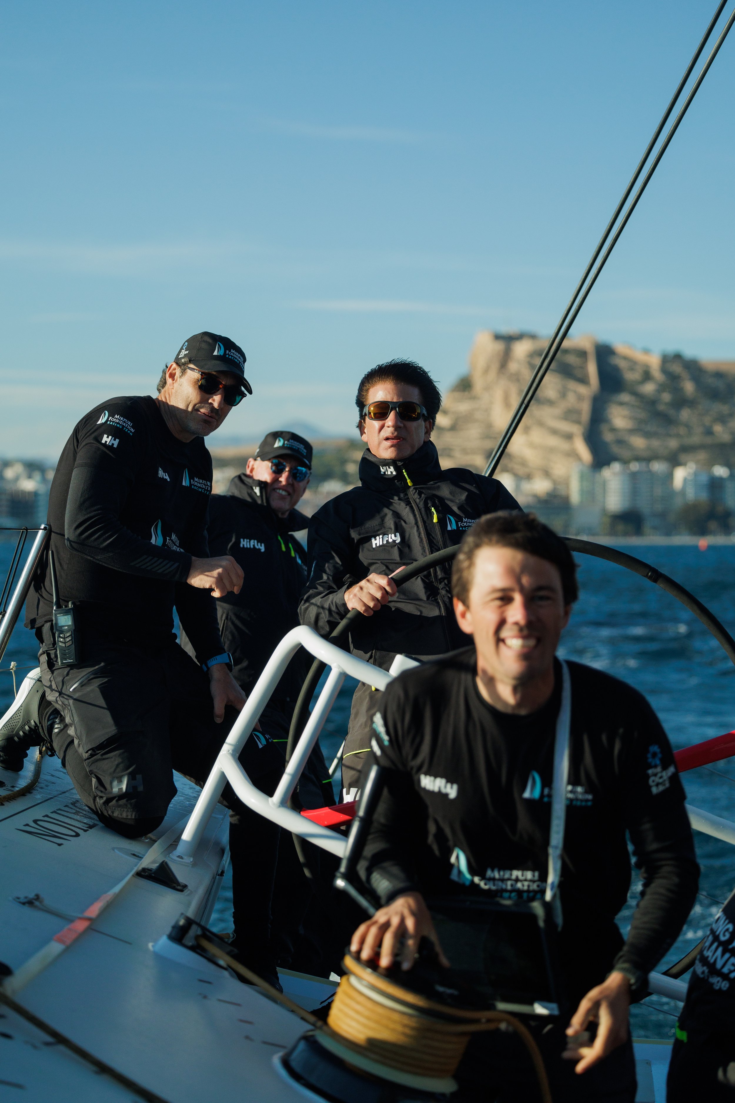 Shooting some of the best sailors onboard Mirpuri Foundation during The Ocean Race.