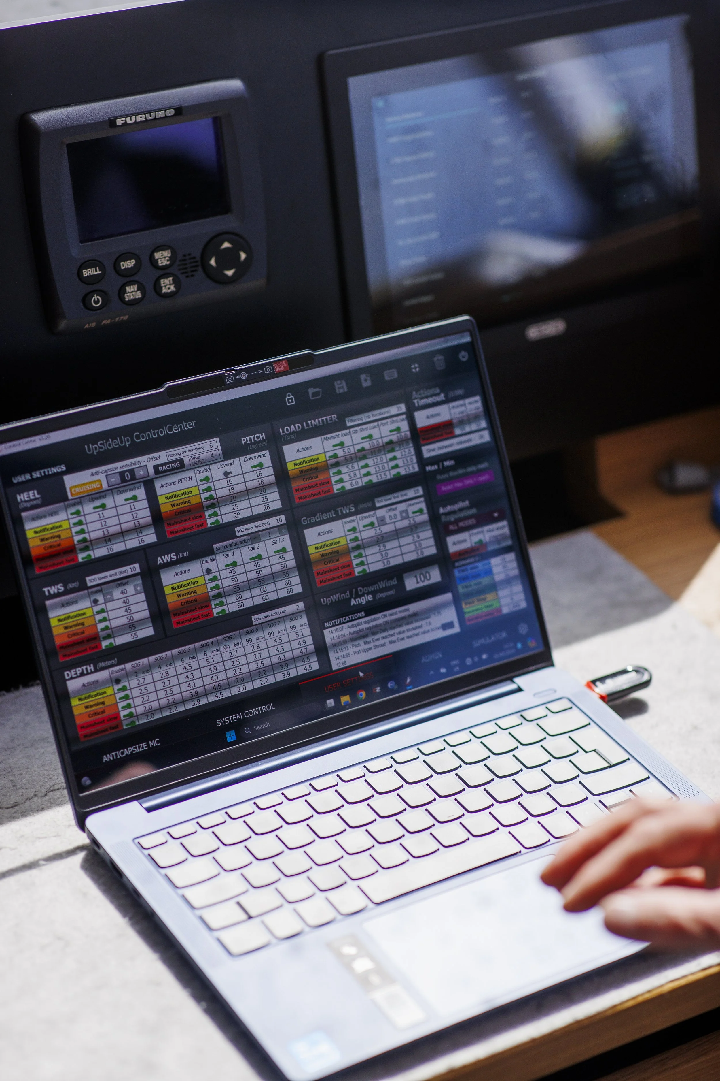 Editing the final cut for a customer project.