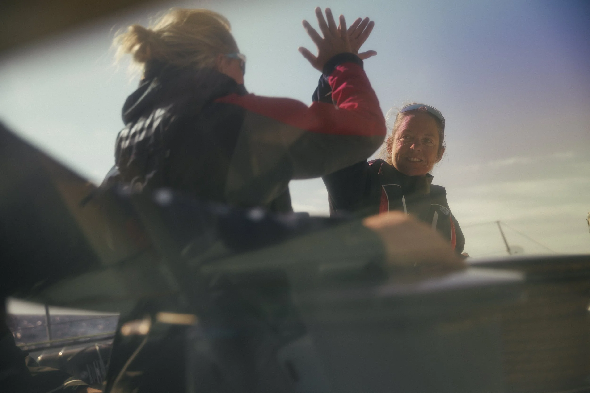The Famous Project sailing photography. Action!