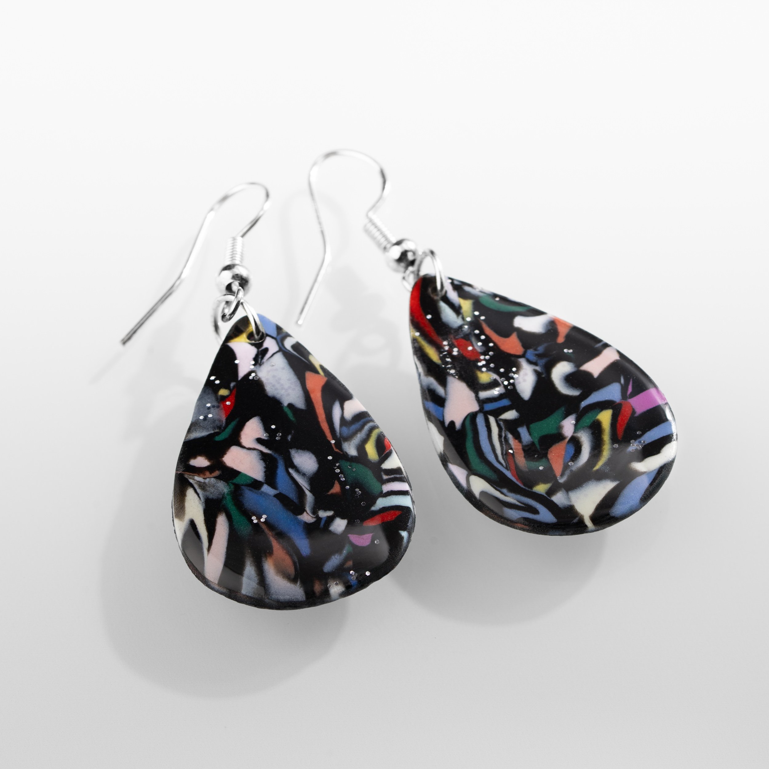 Midnight Confetti & Silver