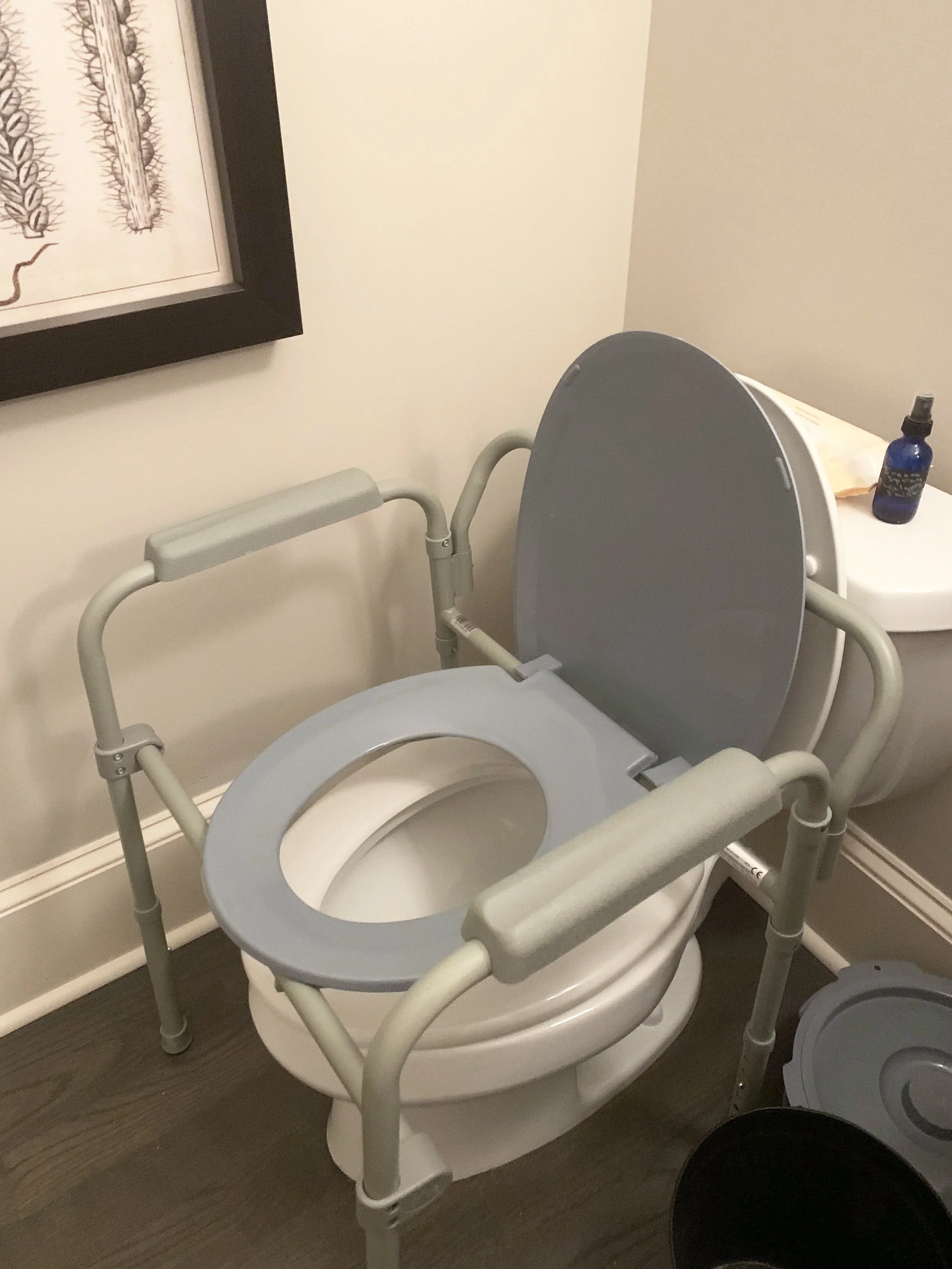 A simple, affordable solution for those who need an elevated seat without installing a new elevated elongated toilet. 