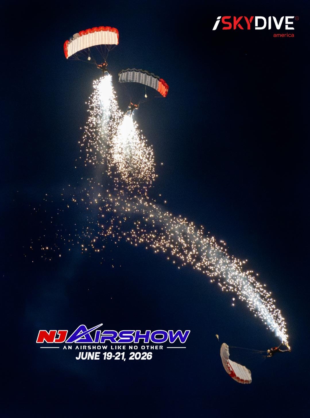 Don&rsquo;t miss the @iskydiveamerica pyro jump at the NJ Airshow. 🪂🔥

📅 June 19&ndash;21, 2026 &bull; Father&rsquo;s Day Weekend
📍 West Milford, NJ

Save 15% OFF with promo code IG15
-- ALL PROMOS EXPIRE 6/12 --
👉 njairshow.com

#NJAirshow #Sky