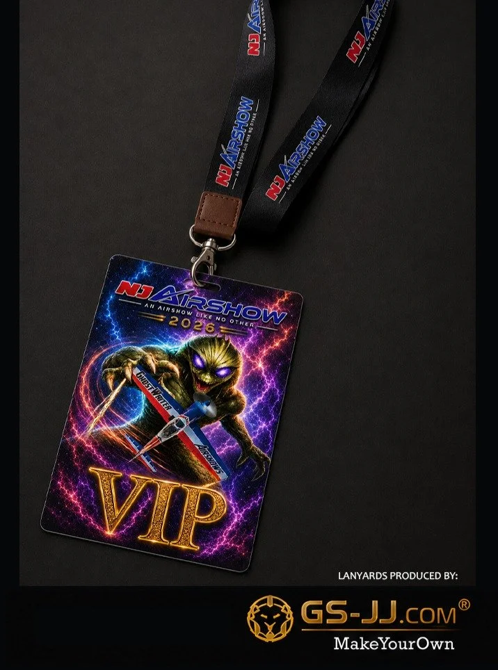 🔥 VIP guests at the 2026 NJ Airshow will receive this exclusive commemorative VIP lanyard!

Designed to match the energy of our expanded night show finale, this collectible credential is the perfect keepsake from an unforgettable Father&rsquo;s Day 