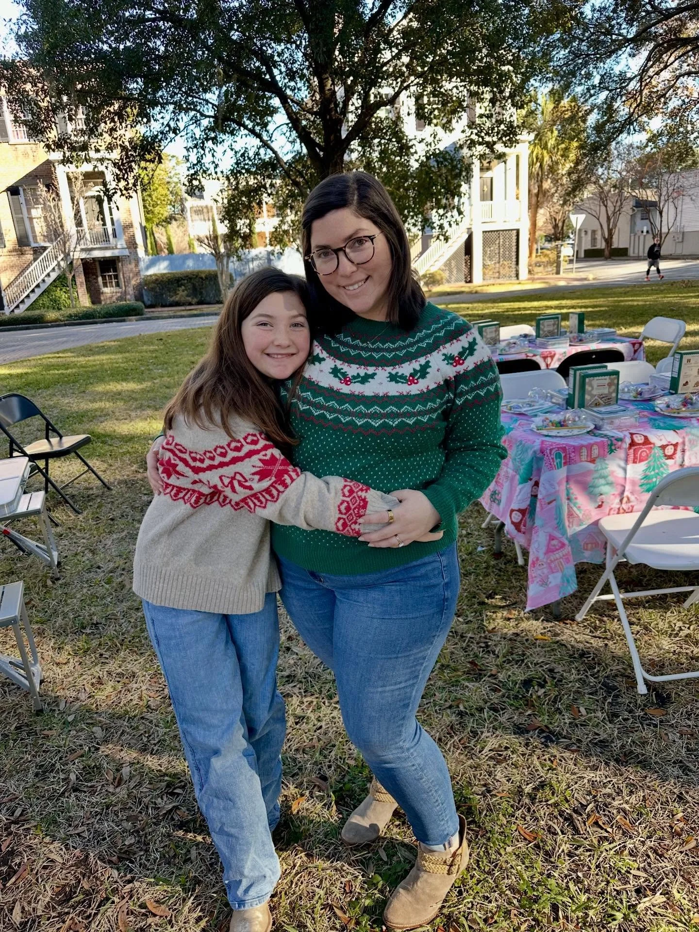 Merry Christmas from the Ackers!🎄⛲️🤍