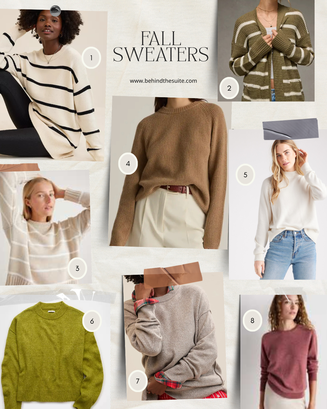 fall sweaters, casual, comfy, soft, cashmere sweaters, qunie sweaters, american eagle sweaters, striped, luxe and aerie sweaters. fall striped best sweaters