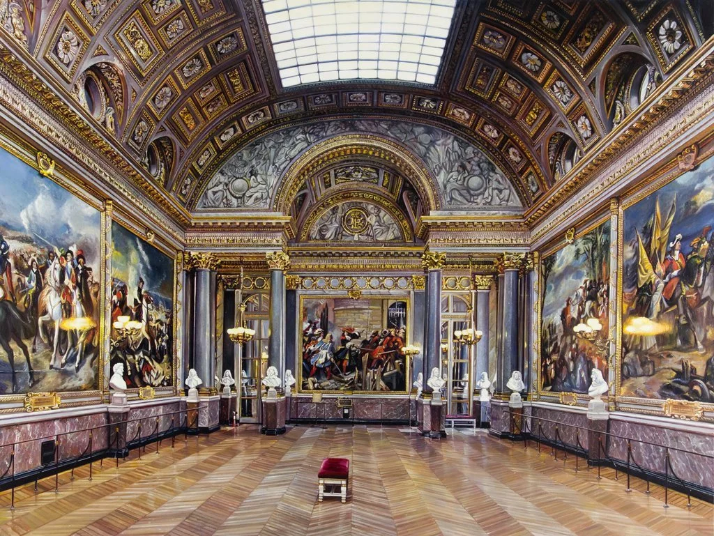 Historisches Interieur mit monumentalen Historienbildern – Lars Reiffers
