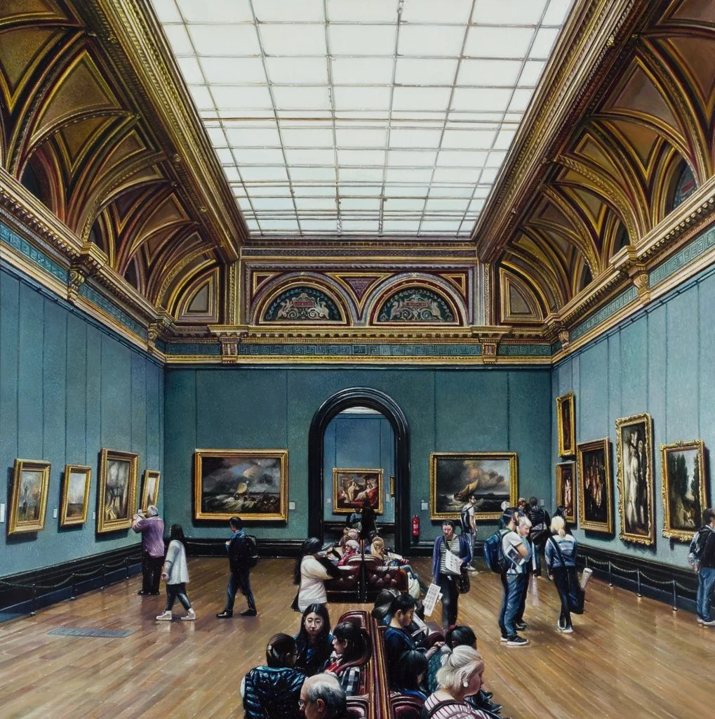 The National Gallery 100 x 100 cm