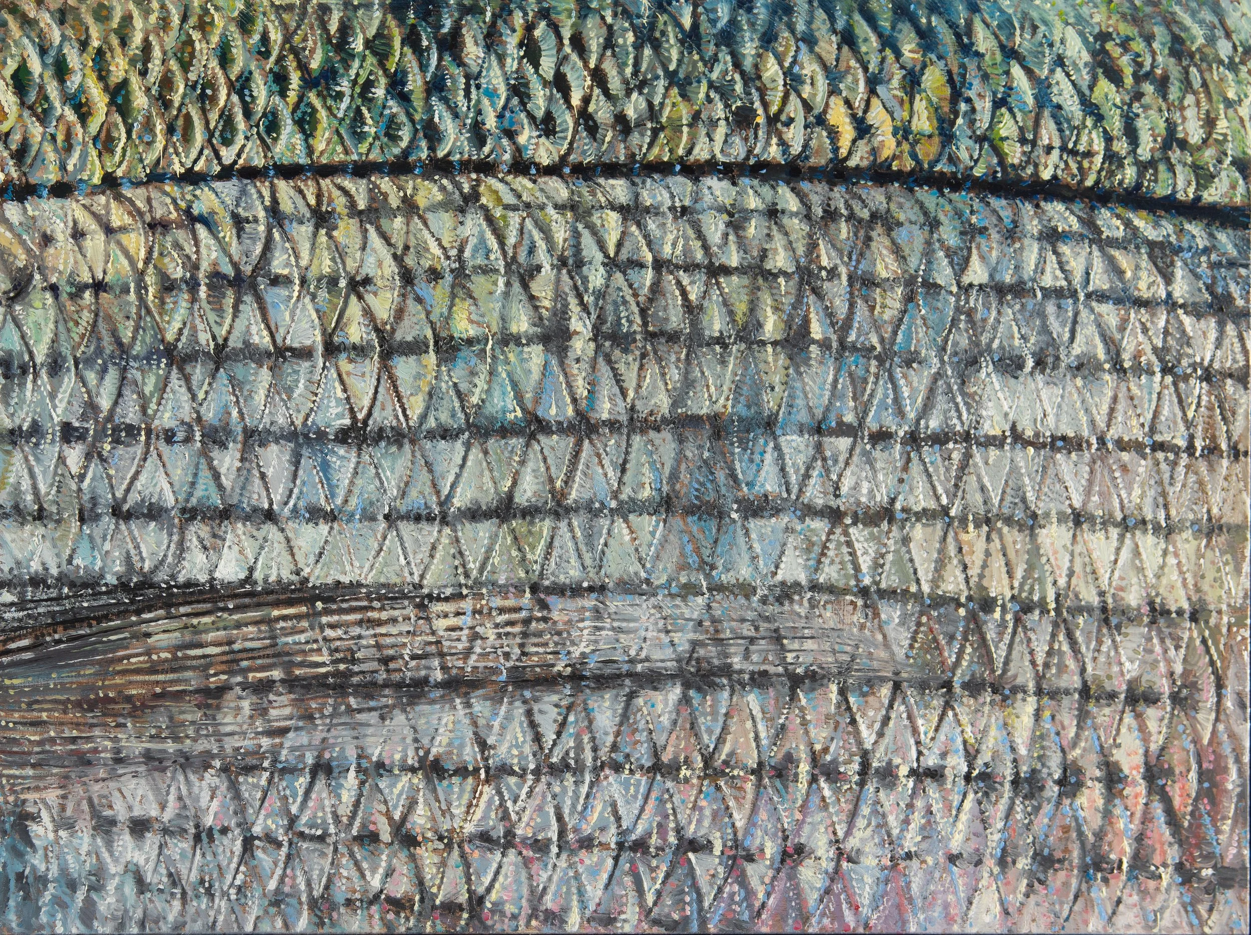 Rhythmen 40x30 cm Öl auf Holz