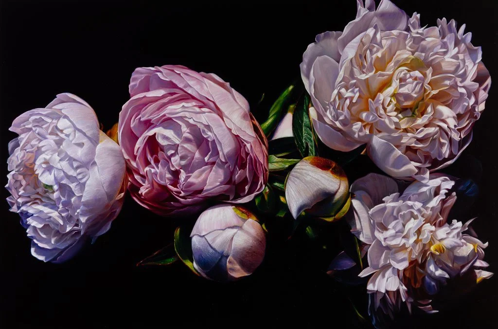 Lars Reiffers, Flowers, 2026, Öl auf Leinwand – aktuelle Blumenmalerei / zeitgenössische Malerei in Deutschland