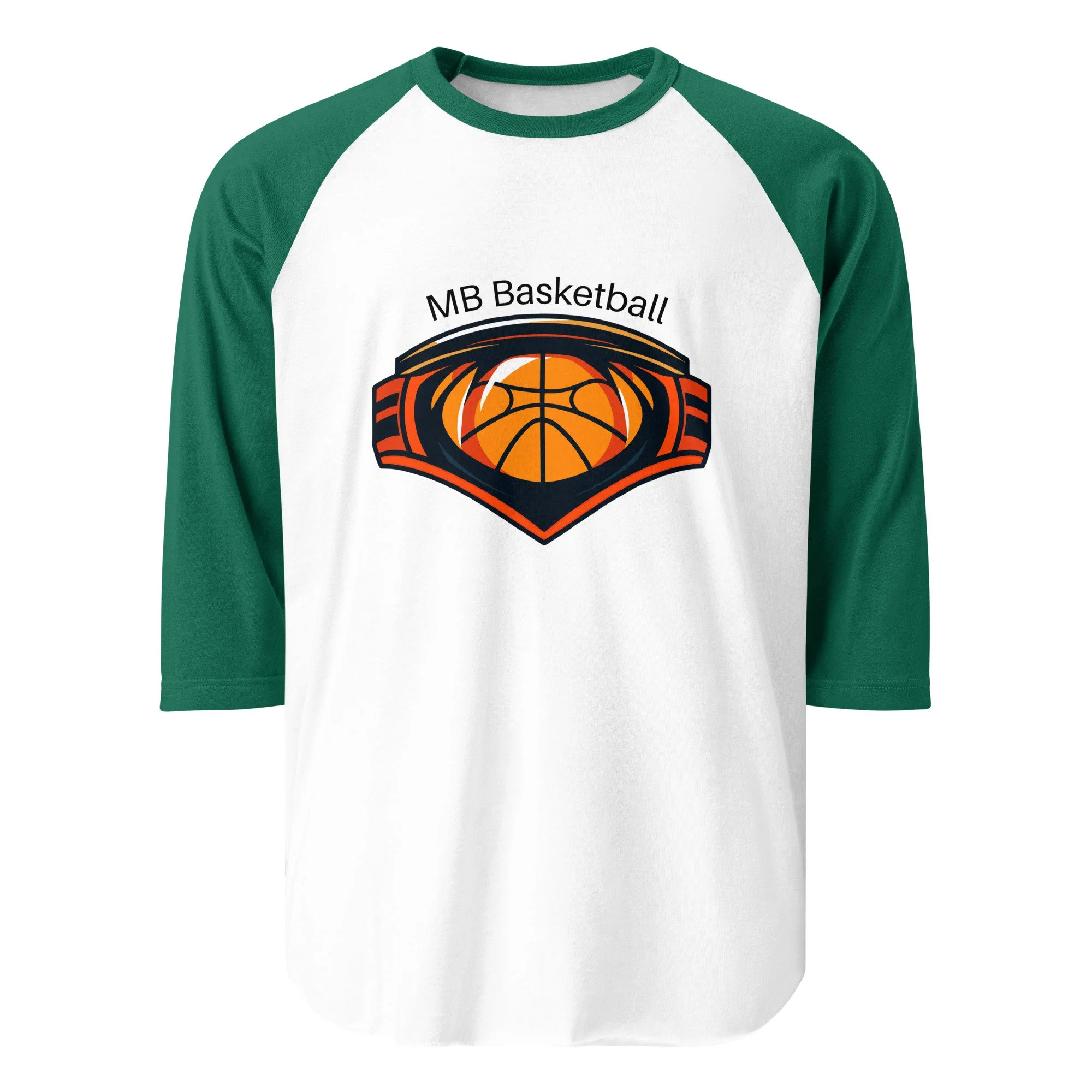 3/4 sleeve raglan shirt