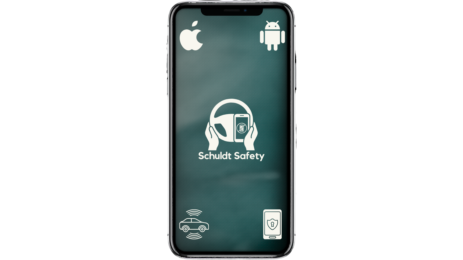 Schuldt Safety Softwarelösung, kompatibel mit iOS und Android, UWB-Technologie und MDM-Integration